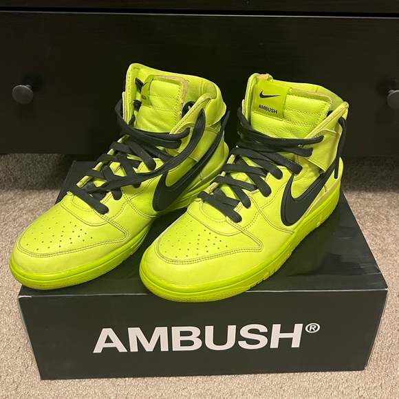 ambush dunk high flash lime